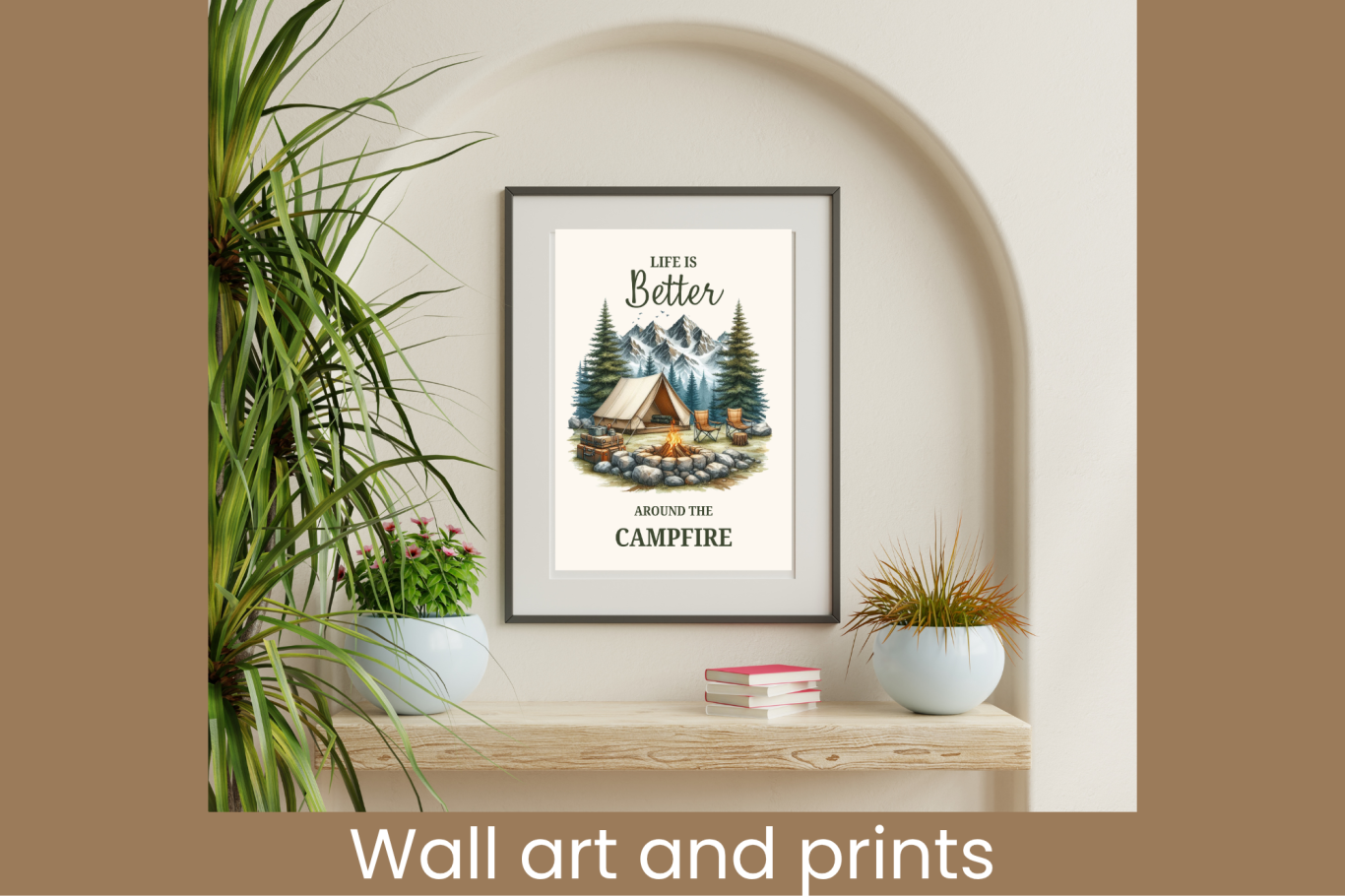 Water colour prints and plaques Wall art and prints